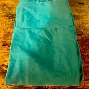 Green, One-Size LuLaRoe leggings, gently worn